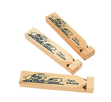 Wooden Train Whistles Wholesale